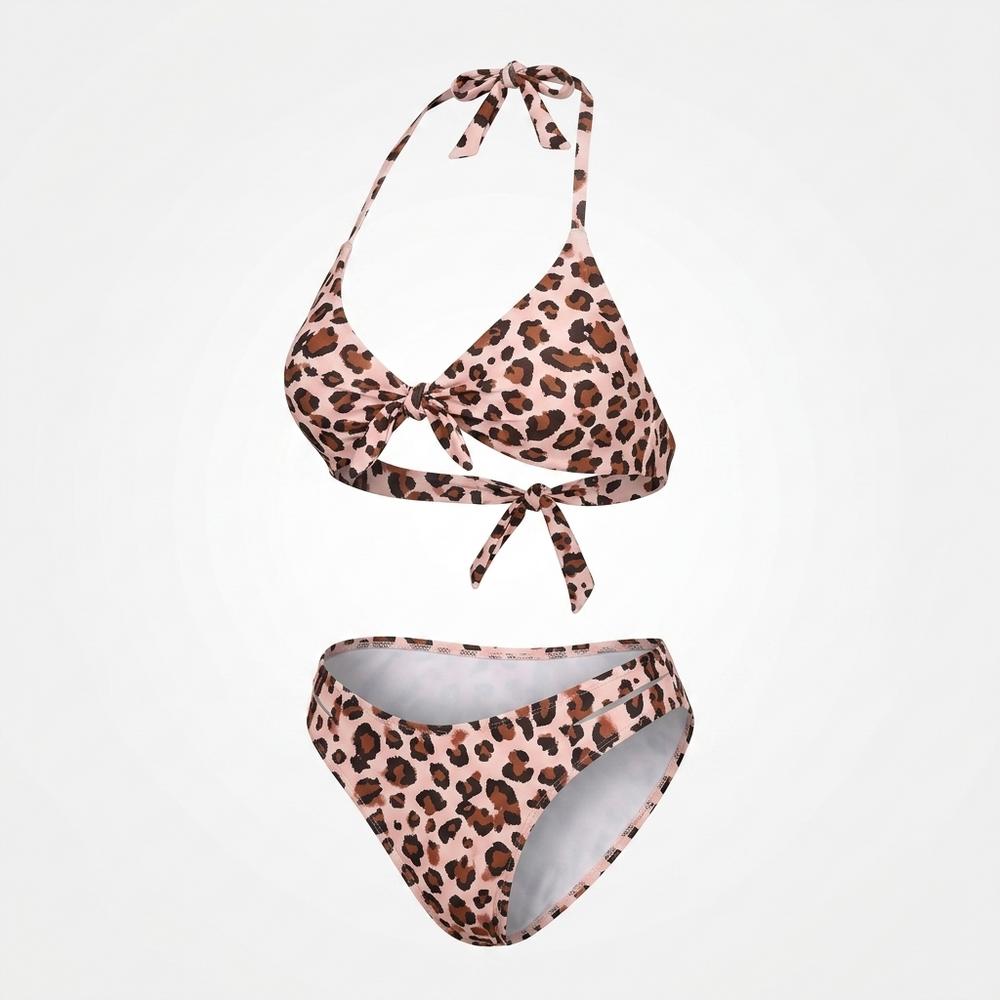 Goldenbergh - Tiran | Structured Halter-Neck Bikini Set Women