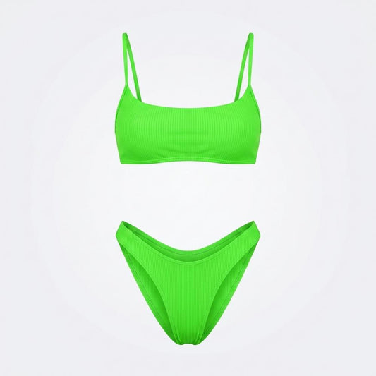 Goldenbergh - Lyser | Ribbed Padded Bikini Set Women